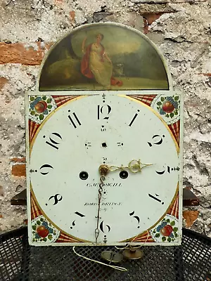 19thC McDowell Boroughbridge Long Case Clock Painted Enamel Dial & Movement A/f • £290