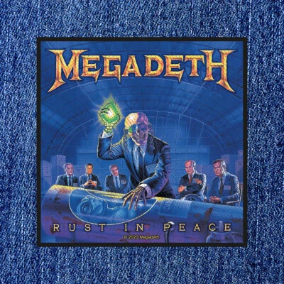 £4.60 • Buy Megadeth - Rust In Peace (new) Sew On Patch Official Band Merch