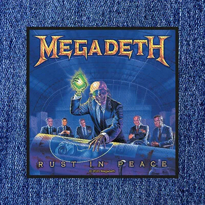 Megadeth - Rust In Peace (new) Sew On Patch Official Band Merch • £4.75