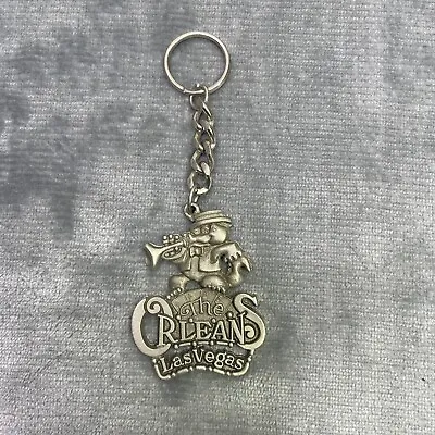 Vintage Las Vegas Keychain The Orleans Hotel Casino Pewter RARE • $8.18