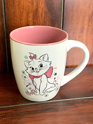 Disney The Aristocats MARIE White And Pink Large Ceramic 25oz Coffee Mug Cup • $14.99