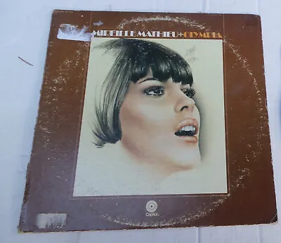 Mireille Mathieu – Olympia French Chanson VG+ Lp Record ST-495 Pop Folk World • $9.99