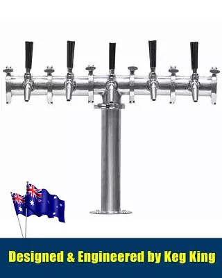 Beer Font Tower - Quintuple Tap Modular Beer Font With Tap • $1094.50