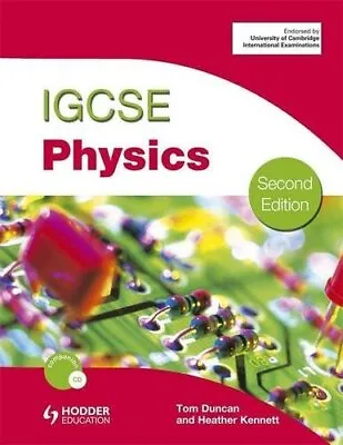 IGCSE Physics Second Edition + CD By Kennett Heather Mixed Media Product Book • £3.78