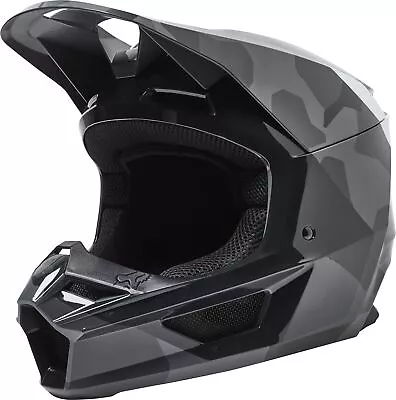 Fox Racing V1 Bnkr MX Offroad Helmet Black Camo XXL • $79.17