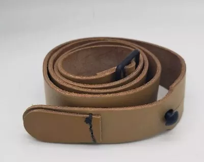 French Mas Rifle Sling Army Military Brown Leather Mas Rifle 36/51 49/56 Genuine • $14.49