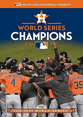 MLB Baseball 2017 World Series Houston Astros Los Angeles Dodgers DVD • £25.81