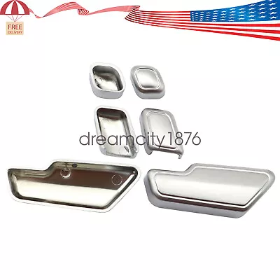 Chrome Door Seat Adjust Button Switch Cover For 2013-2014 Mercedes-Benz GL350 • $11.43