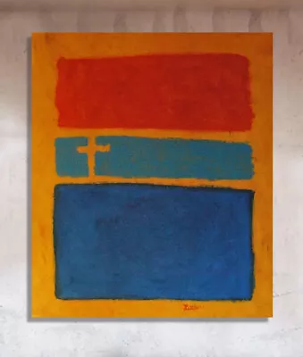 Mark Rothko Inspired 72” X 60”extra Largeabstract XXL Painting Giant 48 • $377