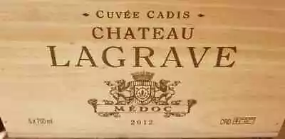 £13.40 • Buy French Crested 6 Bottle Wooden Wine Crate / Box  - Office Archive Storage Drawer