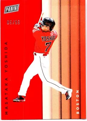 Panini Father's Day #MY Masataka Yoshida Boston Red Sox • $3.99