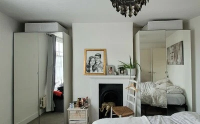 £200 • Buy Wardrobe Set Of X2 MIRROR WARDROBES Used 'Ikea'
