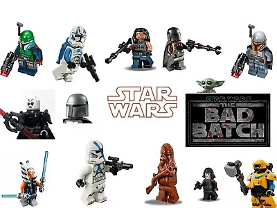 £9.99 • Buy STAR WARS LEGO Minifigures GENUINE & Brand New Mandalorian Grand Inquisitor Etc