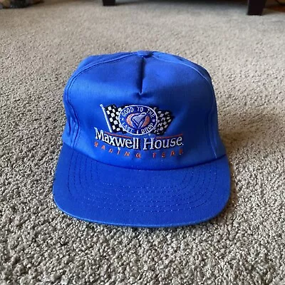 Maxwell House Racing Team Nascar Snap Back  Flat Bill/Trucker Hat/Cap • $10