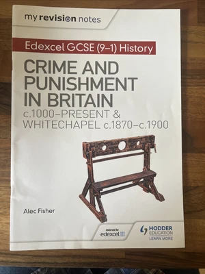 £0.99 • Buy My Revision Notes: Edexcel GCSE (9-1) History: Crime And Punishment In Britain,