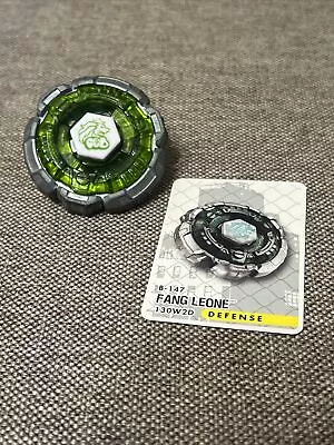 Fang Leone Beyblade Metal Fury Fusion Fight With Card • $28