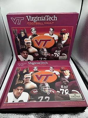 Virginia Tech Football Vault ~ Book Of Memories ~ History Of The Hokies ~ EUC • $15