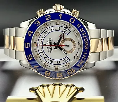 Rolex Yacht-Master II 44mm Oyster Perpetual 18k Rose Gold Ceramic Steel 116681 • $21499