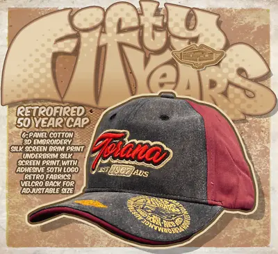 $39.99 • Buy Torana Fifty Years Retrofied Cap From House Of Muscle