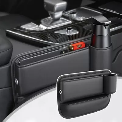 Car Seat Accessories Cup Phone Holder Right Side Gap Storage Box Organizer Bag • $18.52