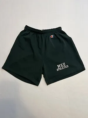 Vintage 80s Champion MSU Athletics Shorts Michigan State Spartans XXL • $34.98