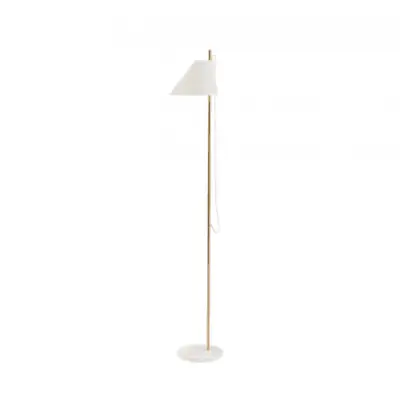 Clearance Yuh Floor Lamp - Brass/White (Ex-Display) Louis Poulsen Code: LP-YUH-F • £577.50