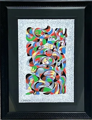 Anatole Krasnyansky Serigraph Hand Signed And Numbered - Framed 35x48 • $587.16