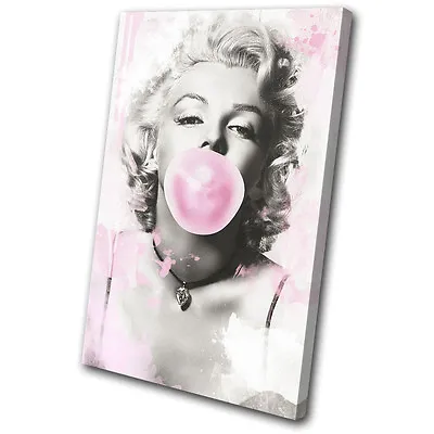 £34.99 • Buy Marilyn Monroe Pop Art Movie Greats SINGLE CANVAS WALL ART Picture Print