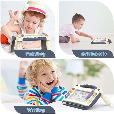 $29.59 • Buy Kids Toys For 1 2 3 4 5 Year Old Boys Girls Magnetic Drawing Board Colorful Set