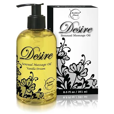 Desire Sensual Massage Oil Best Massage Oil For Couples Massage - Vanilla Dream • $16.95
