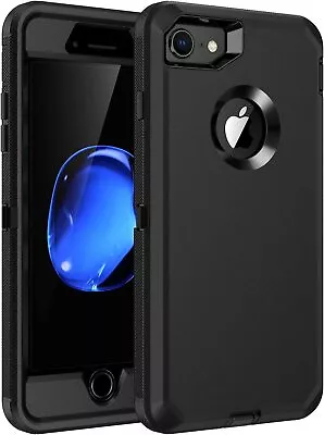 Heavy Duty Case For IPhone 7 8 Plus Tough Shockproof Full Body Protective Cover • $11.99