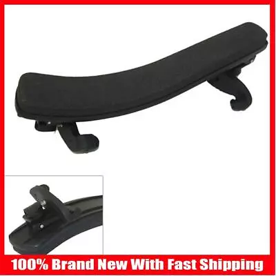 Black Adjustable Violin Shoulder Rest PC Comfortable Shoulder For 3/4 4/4 Violin • $6.37