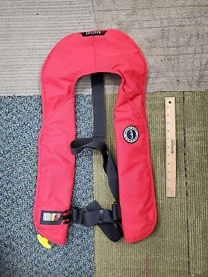 Brand New Mustang Survival Manual Inflatable Life Jacket PFD - Adult - Red • $99.99