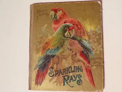 Sparkling Rays EXTREMELY RARE  10  X 8  Mcloughlin Bros Favorite Series • $15