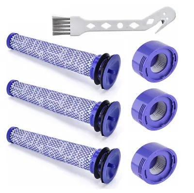6PCS Filter Replacement For Dyson V7 V8 Animal Absolute Cordless Vacuum Cleaner • $17.09
