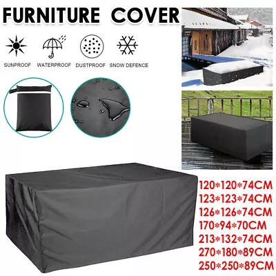 AU Waterproof Outdoor Furniture Cover Garden Patio Rain UV Table Protector Chair • $14.99