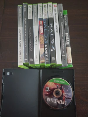 $24.99 • Buy 12 Xbox 360 Games Bundle Lot Used Portal, Halo, Fallout