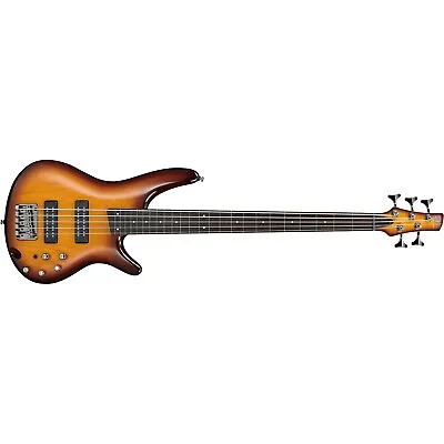 Ibanez SR375EF 5-String Fretless Bass Jatoba Fretboard BBT Brown Burst • $479.99
