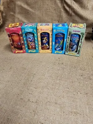 Lot Of 5 Vintage 1994 Burger King Walt Disney Collector Series Cups • $25