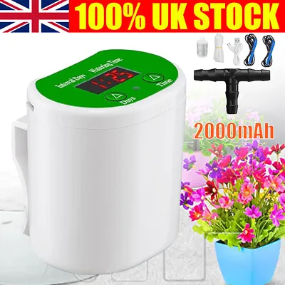 Automatic Micro Drip Irrigation Self Watering System Kit Plant Garden Greenhouse • £17.91