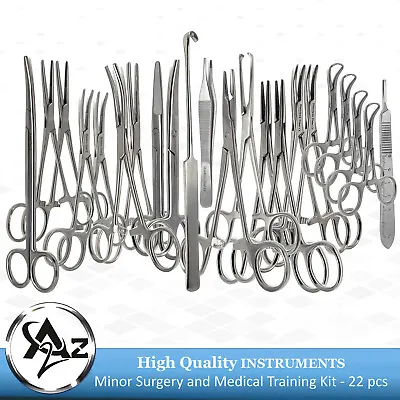 22x Minor Surgery Kit Surgical Dissection Tool Veterinary Dissecting Instruments • $34.99