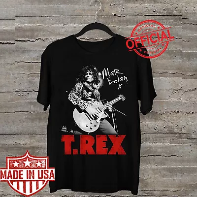 New Rare T. Rex Band Marc Bolan T-Shirt Short Sleeve Men S-5XL Shirt 1N2066 • $7.99