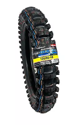 Dunlop MX34 120/90-18 Rear Dirt Bike Motorcycle Tire Geomax 120 90 18 45273513 • $124.99