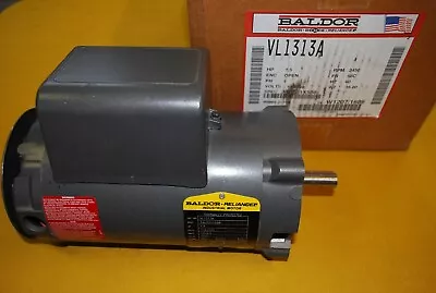 Baldor Reliance Vl1313a Industrial Electric Motor 1.5 Hp 115/230v 3450 Rpm F-56c • $349.95