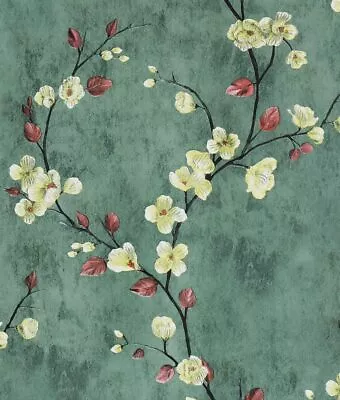Peel And Stick Wallpaper Floral Contact Paper Waterproof Vinyl Roll 118 X 17.7 • $11.68
