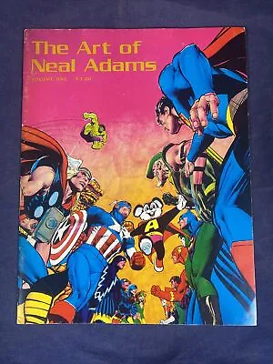 THE ART OF NEAL ADAMS Volume One 1975 Higher Grade • $39