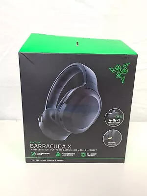 Razer Barracuda X Wireless Gaming Headset - Black *B-GRADE* (FREE SHIP) • $82
