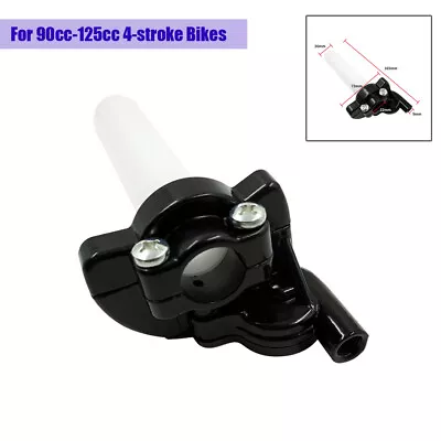 7/8 Turn Quick Twist Throttle Housing Grip Tube Motorcycle ATV Dirt Bike Scooter • $16.14