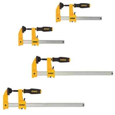 $27.59 • Buy 12 In. And 6 In. 600 Lb. Bar Clamps (4 Pack) With 2.5 In. Throat Depth