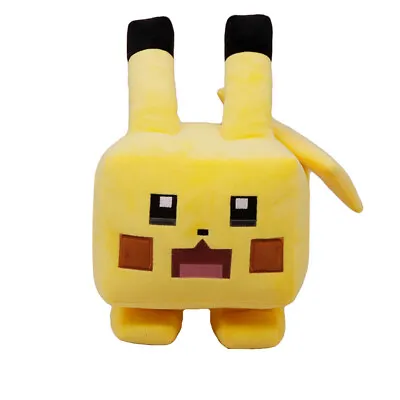 Minecraft Picchu Doll Pok é Mon Adventure Plush Toys Pok é Mon Doll Kuwaii • $43.77